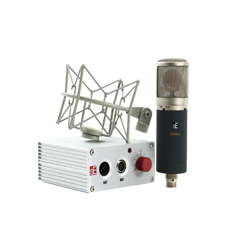 sE Electronics Z5600a II Microfono a Condensatore Valvolare Multi Polare per Voce e Strumenti