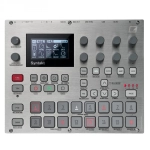 Elektron Syntackt E25 Remix Edition Drum Machine a 12 Voci, Sintetizzatore, Sequencer e Groove Machine Silver