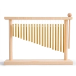 Bar Chimes 20 Note Complete di Stand in Legno da Tavolo