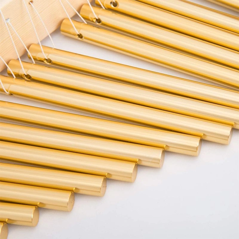 Bar Chimes 20 Note Complete di Stand in Legno da Tavolo