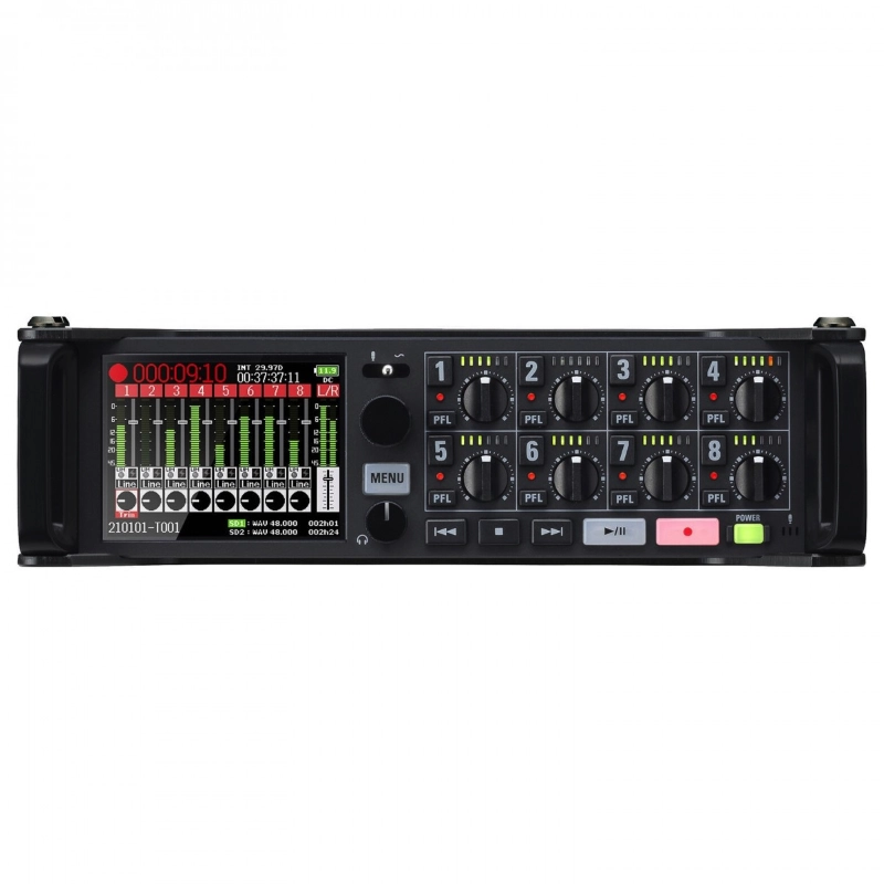 Zoom F8n Pro Registratore Digitale Portatile 8 Canali/10 Tracce