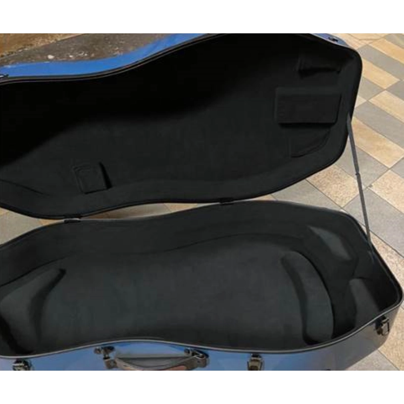 Astuccio Cello 4/4 Bruck-Gao 1029C Blu con portamusica