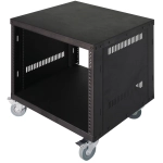 SMpro Armadio Rack 8 Unita' Doppia Apertura con Ruote