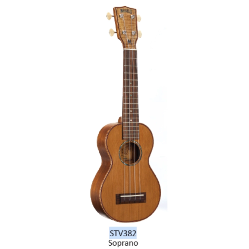 Ukulele STV382EL Soprano Elettrificato Valencia tutto Massello