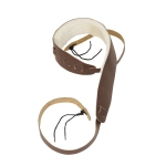 Levy's PM14-BRN Tracolla Banjo in pelle Brown 2 1/2"