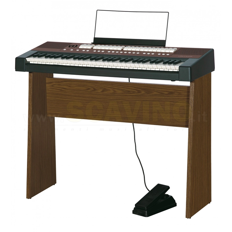 Viscount Kit Gambe in Legno + Pedale Volume e Sustain