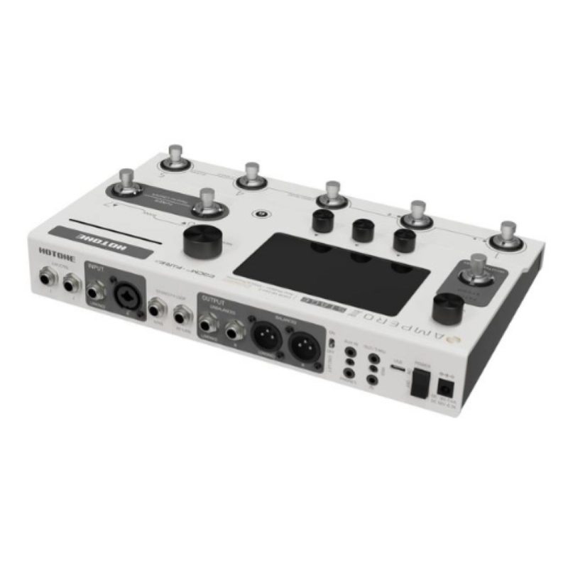 HoTone Ampero II Stage, pedaliera multieffetto con amplificatore a modelli fisici alimentatore incluso