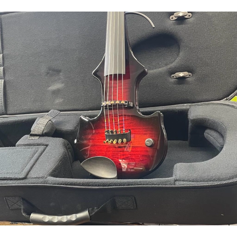 Zeta JV45 Flame Top, Jazz Fusion violino elettrico 5 corde Silent