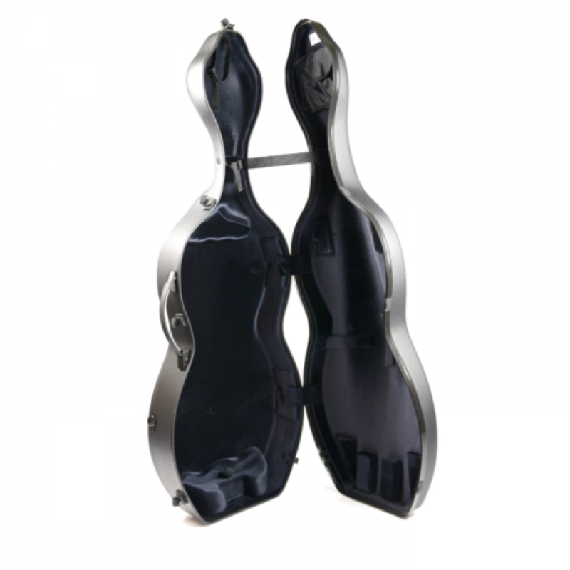 BAM 1003XLN CUSTODIA SHAMROCK" HIGHTECH PER VIOLONCELLO - BLACK TEXTURED"