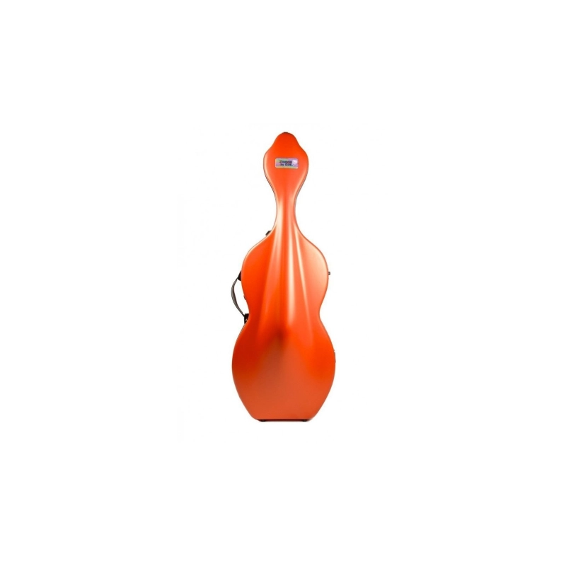 BAM 1003XLWORG CUSTODIA SHAMROCK HIGHTECH PER VIOLONCELLO - RUOTE - ORANGEY