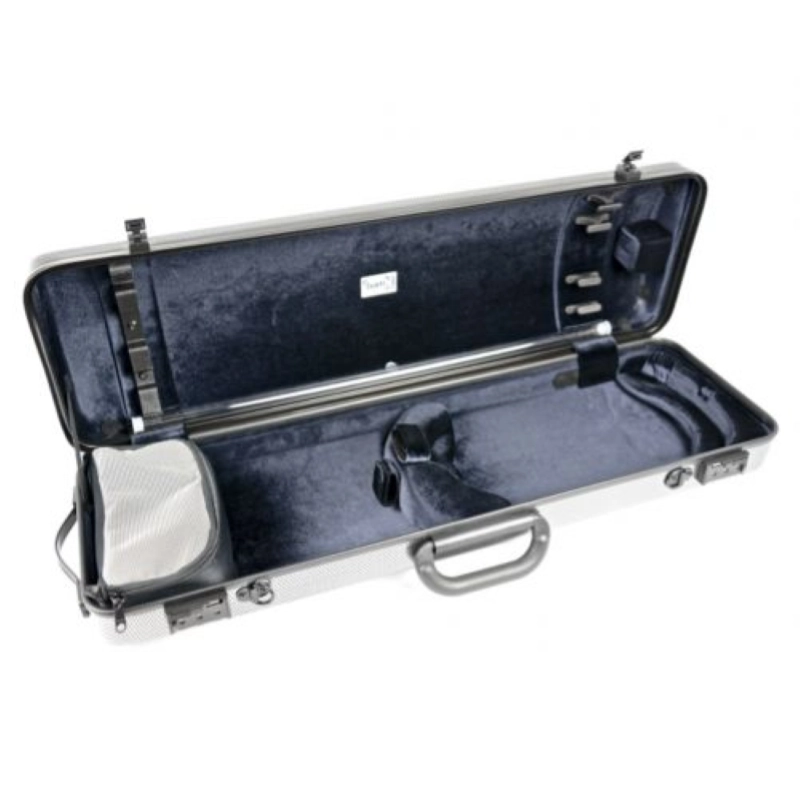 BAM 2001XLSC CUSTODIA HIGHTECH OBLONG PER VIOLINO - SILVER CARBON