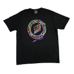 Moog Music Tangled Icon Shirt Black Maglietta Nera con Logo Moog Colorato