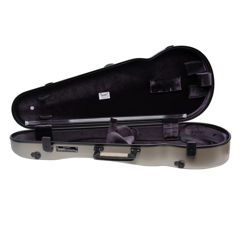 BAM OP2200XLCN CUSTODIA HIGHTECH L'OPERA CONTOURED PER VIOLA - POLICARBONATO - CHAMPAGNE - BLACK