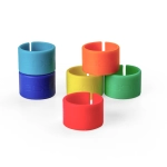 Zoom XLR6C Anelli Colorati per Connettori XLR (6 Coppie)