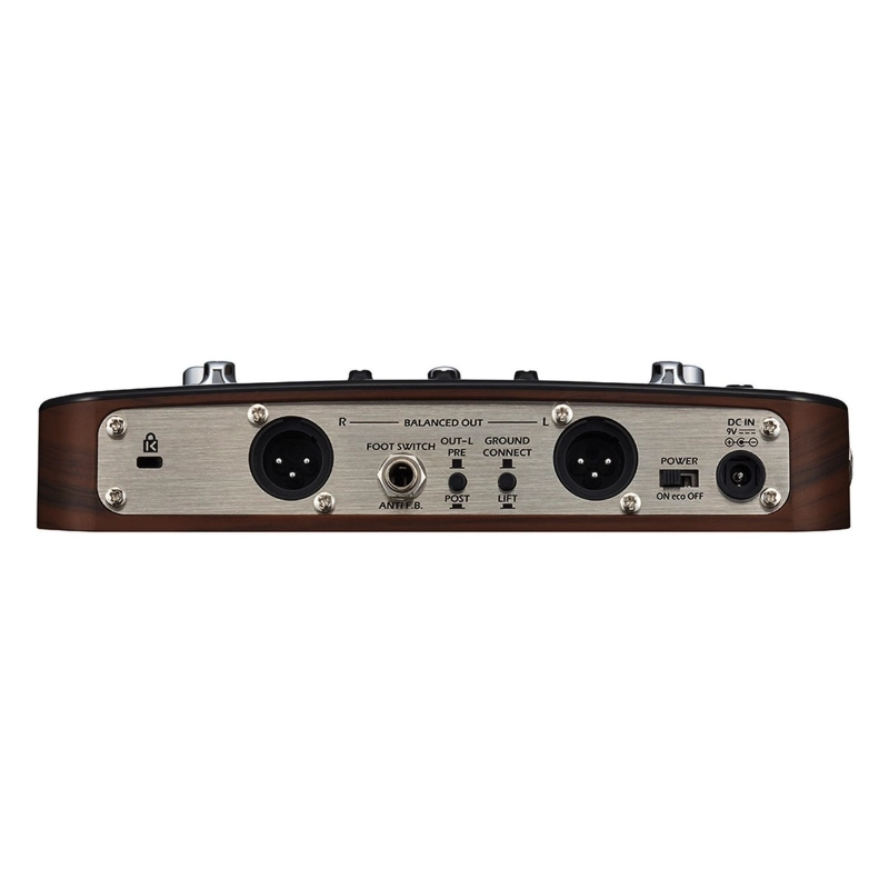 Zoom AC3 DI Box Stereo per Chitarra Acustica con Multieffetto EQ 3-Bande