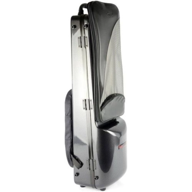 BAM 3026XLC CUSTODIA TREKKING PER CLARINETTO BASSO DISCENDENTE AL DO - BLACK CARBON