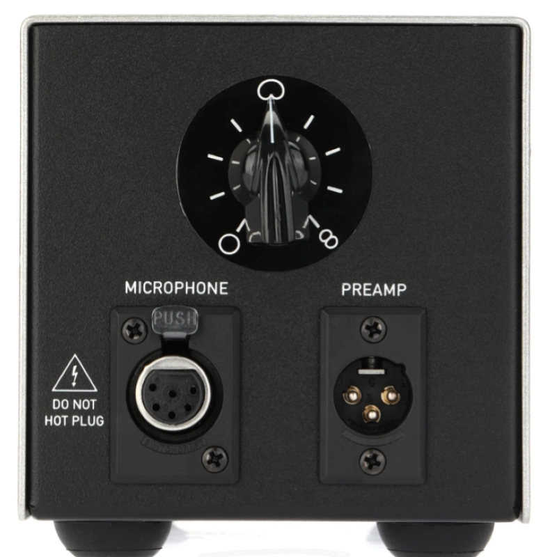 Universal Audio UA Bock 167 Tube Condenser Mic Microfono a Condensatore Valvolare a Diaframma Largo con Alimentatore