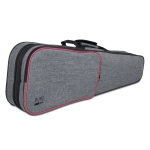 PURE GEWA Astuccio Sagomato per Violino 3/4 Grigio/Viola