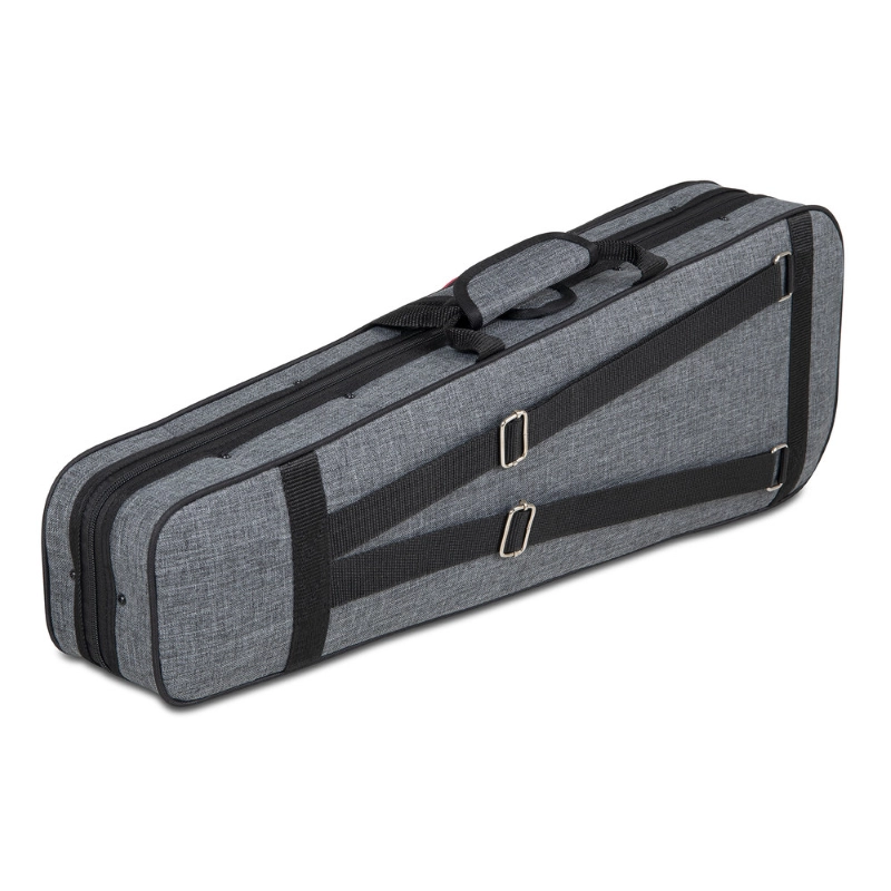 PURE GEWA Astuccio Sagomato per Violino 3/4 Grigio/Viola