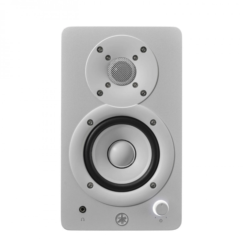 Yamaha HS3W White Coppia di Monitor Attivi Bass-Reflex 3.5" 52W Bianchi