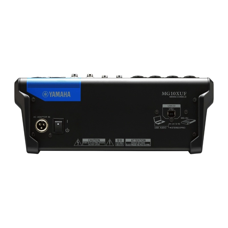 Yamaha MG10XUF Mixer 10 Canali USB con Alimentazione Phantom ed Effetti