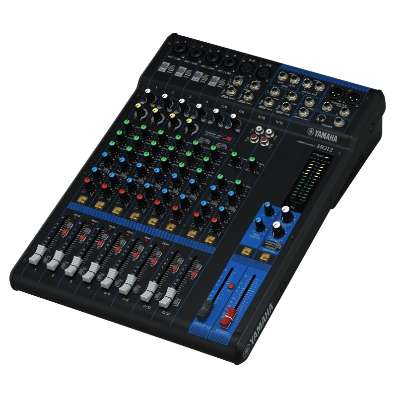 Yamaha MG12 Mixer 12 Canali con Alimentazione Phantom