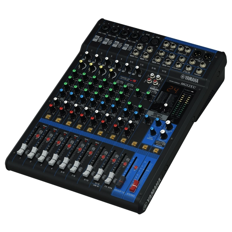 Yamaha MG12XU Mixer 12 Canali USB con Alimentazione Phantom ed Effetti