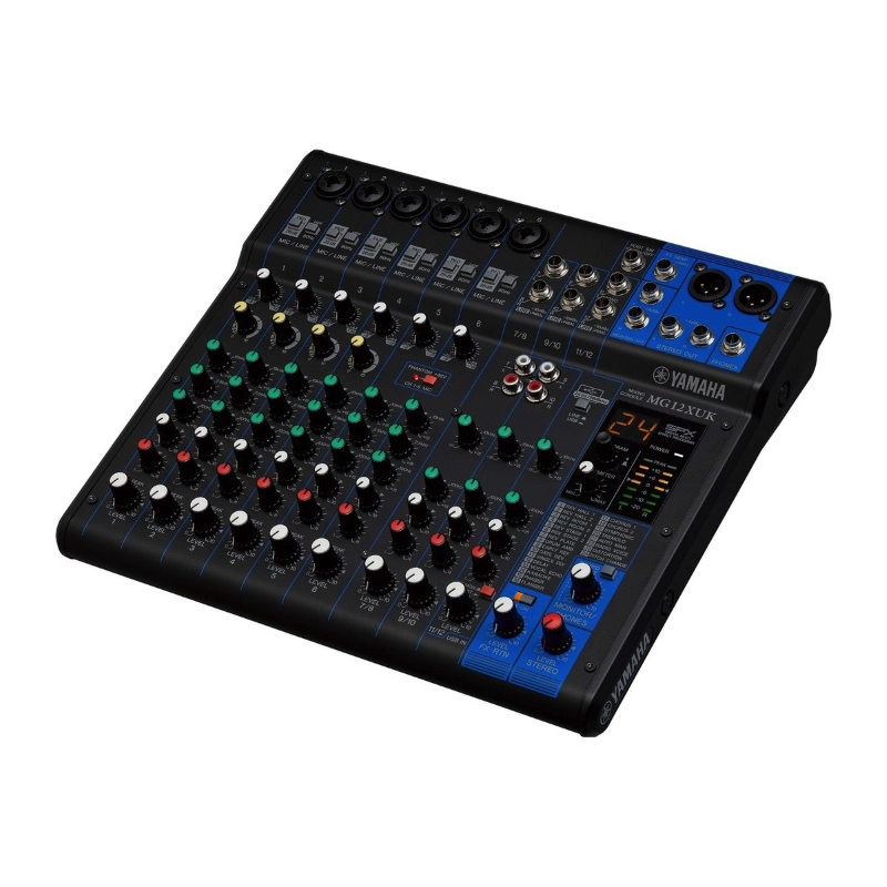 Yamaha MG12XUK Mixer 12 Canali USB con Alimentazione Phantom ed Effetti