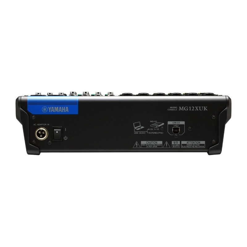 Yamaha MG12XUK Mixer 12 Canali USB con Alimentazione Phantom ed Effetti