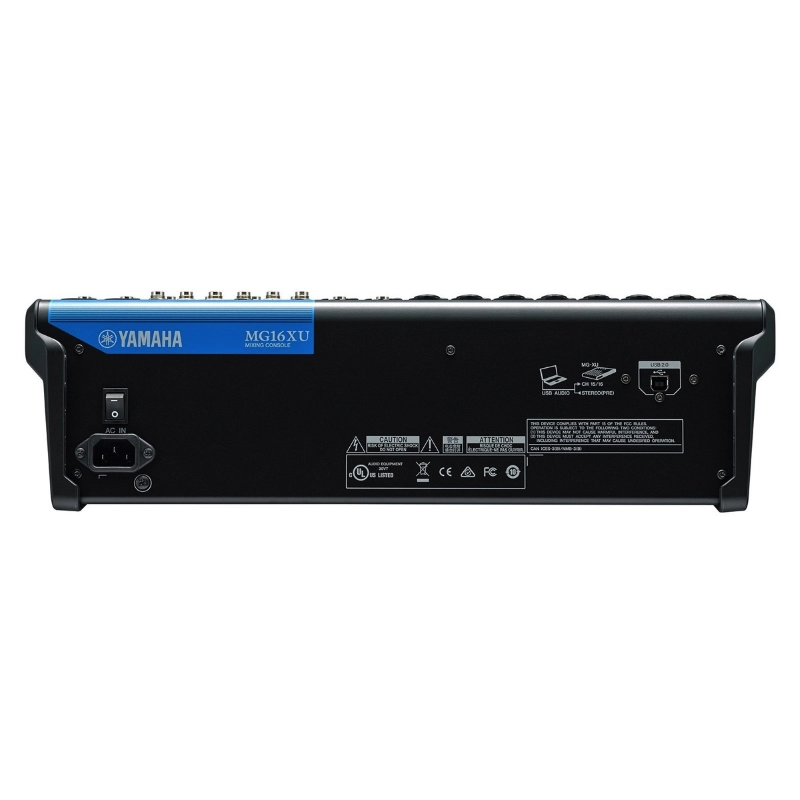 Yamaha MG16XU Mixer 16 Canali USB con Alimentazione Phantom ed Effetti