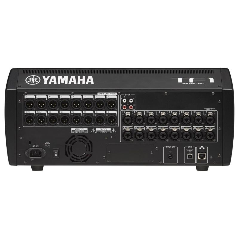 Yamaha TF1 Mixer Digitale 16 Canali con 40 Input e 17 Fader Motorizzati + Nuendo Live