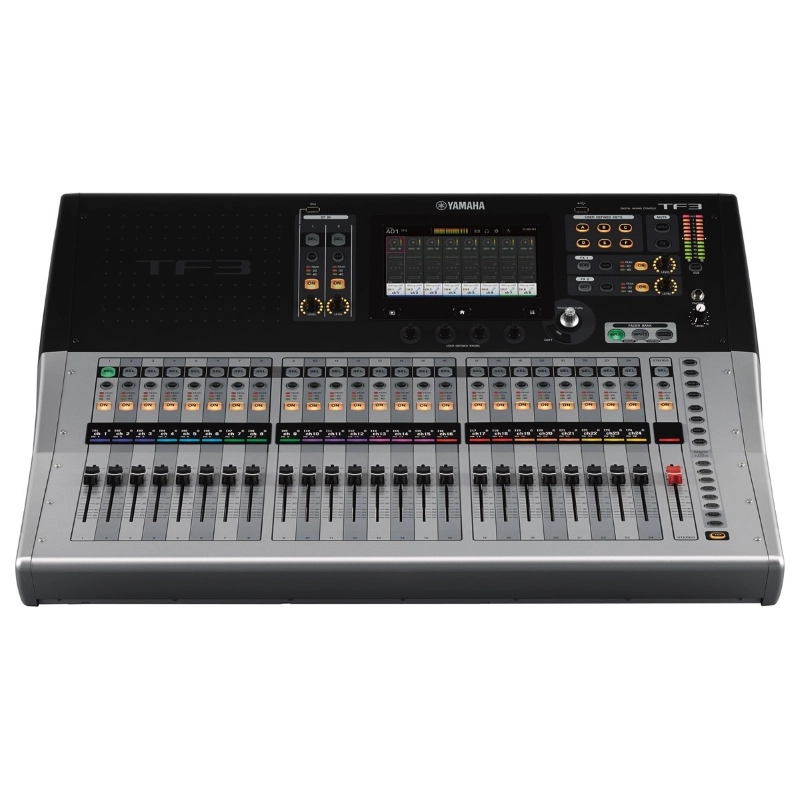 Yamaha TF3 Mixer Digitale 24 Canali con 48 Input e 25 Fader Motorizzati + Nuendo Live