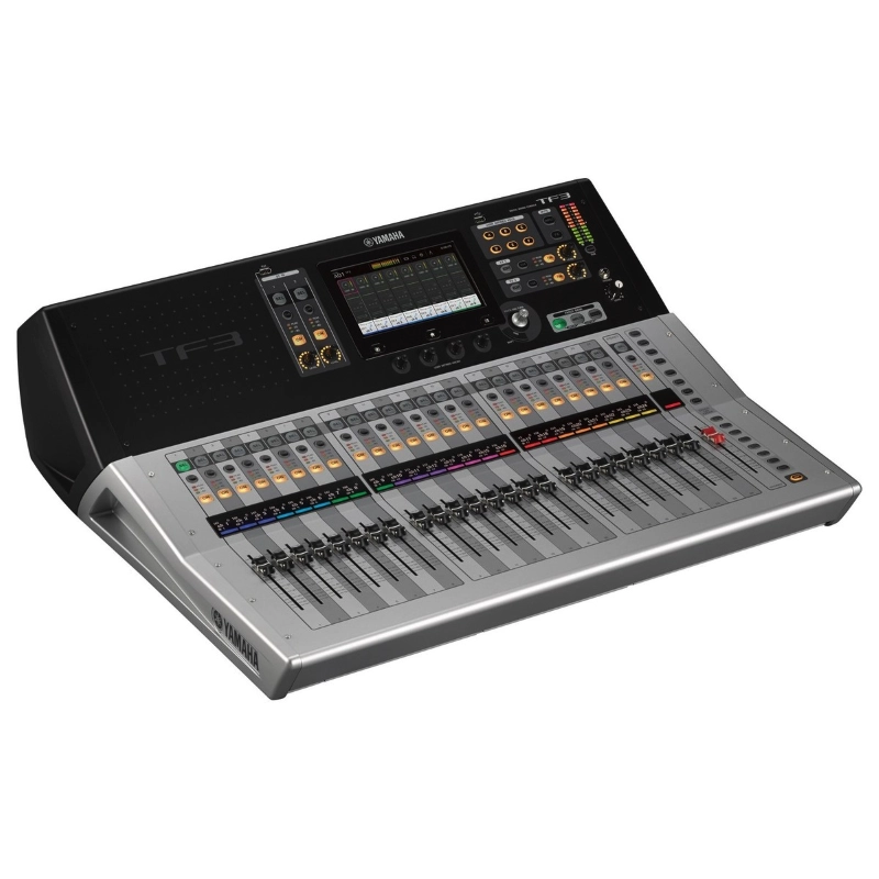 Yamaha TF3 Mixer Digitale 24 Canali con 48 Input e 25 Fader Motorizzati + Nuendo Live
