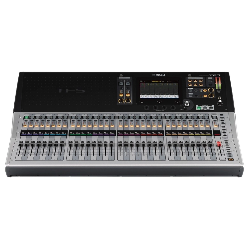 Yamaha TF5 Mixer Digitale 32 Canali con 48 Input e 33 Fader Motorizzati + Nuendo Live