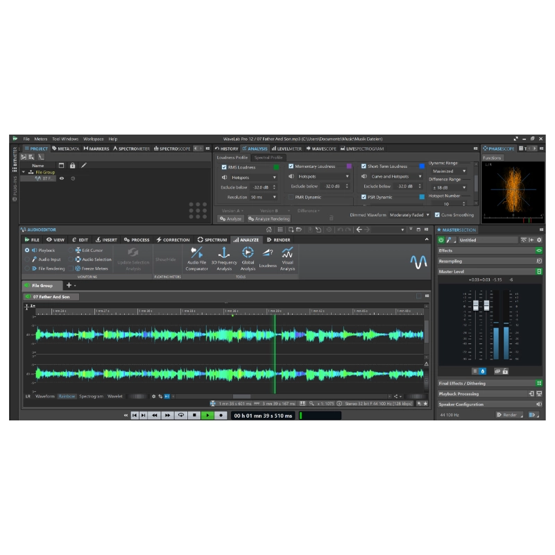 steinberg wavelab 12 pro screen 2