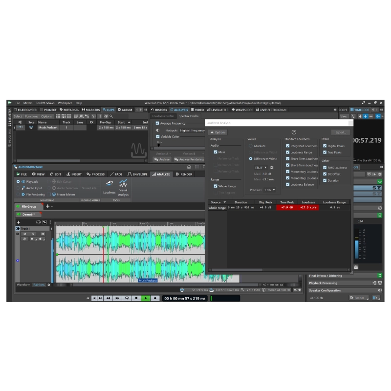steinberg wavelab 12 pro screen 5