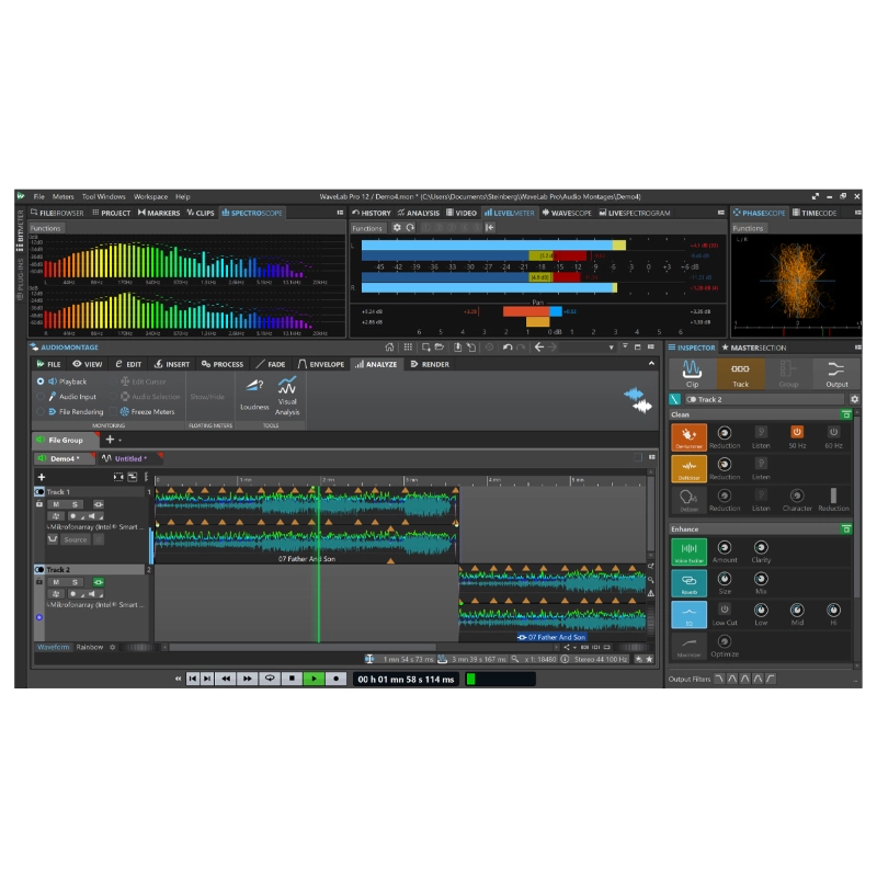 steinberg wavelab 12 pro screen 6