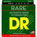 DR RPB5-45 Rare Set Basso Acustico a 5 corde Phosphor Bronze 45-125