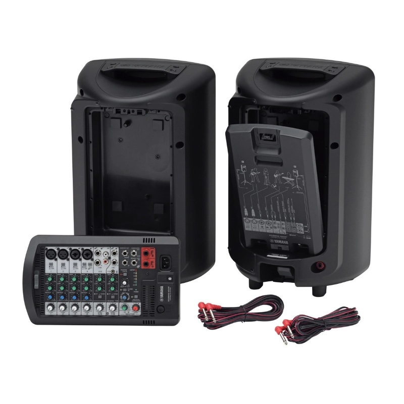 Yamaha Stagepas 400BT Sistema Amplificato Portatile 400W con Connessione Bluetooth