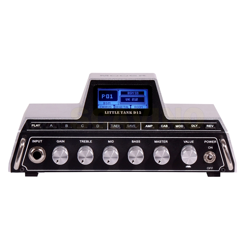 Mooer Little Tank D15 - Mini Guitar Modeling Head