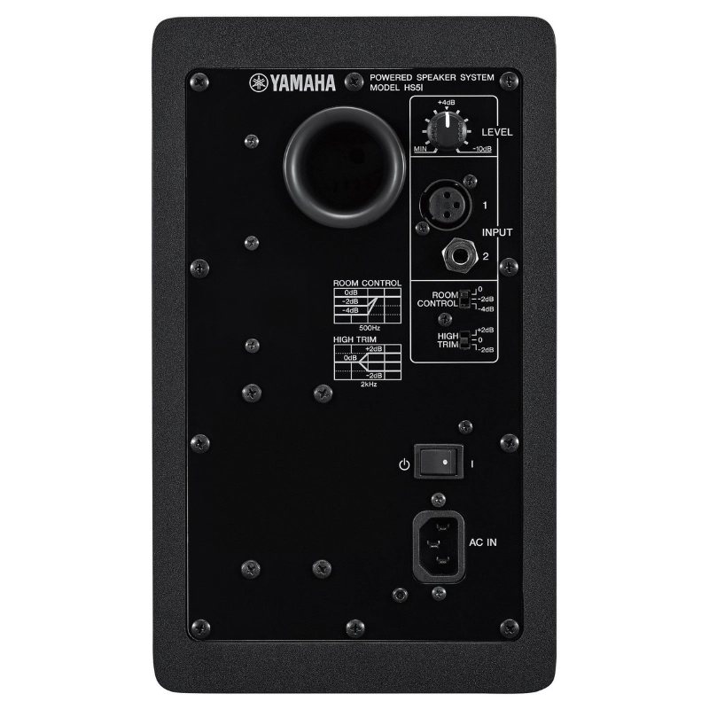 Yamaha HS5I Monitor da Studio Attivo 70W da Installazione Nero
