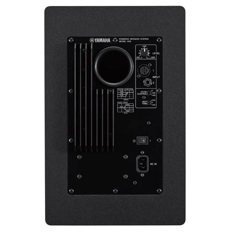 Yamaha HS8 Risparmio 1 Coppia di Monitor da Studio Nero