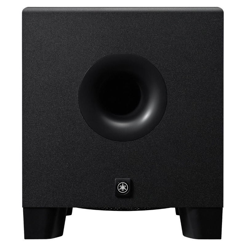 Yamaha HS5 Risparmio 4 Coppia di Monitor da Studio con 4 Cavi XLR-XLR e Pad Isolanti Subwoofer Nero