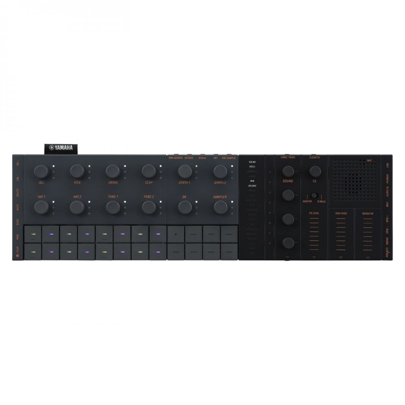 Yamaha SeqTrak Black Studio di Produzione Musicale Portatile Nero