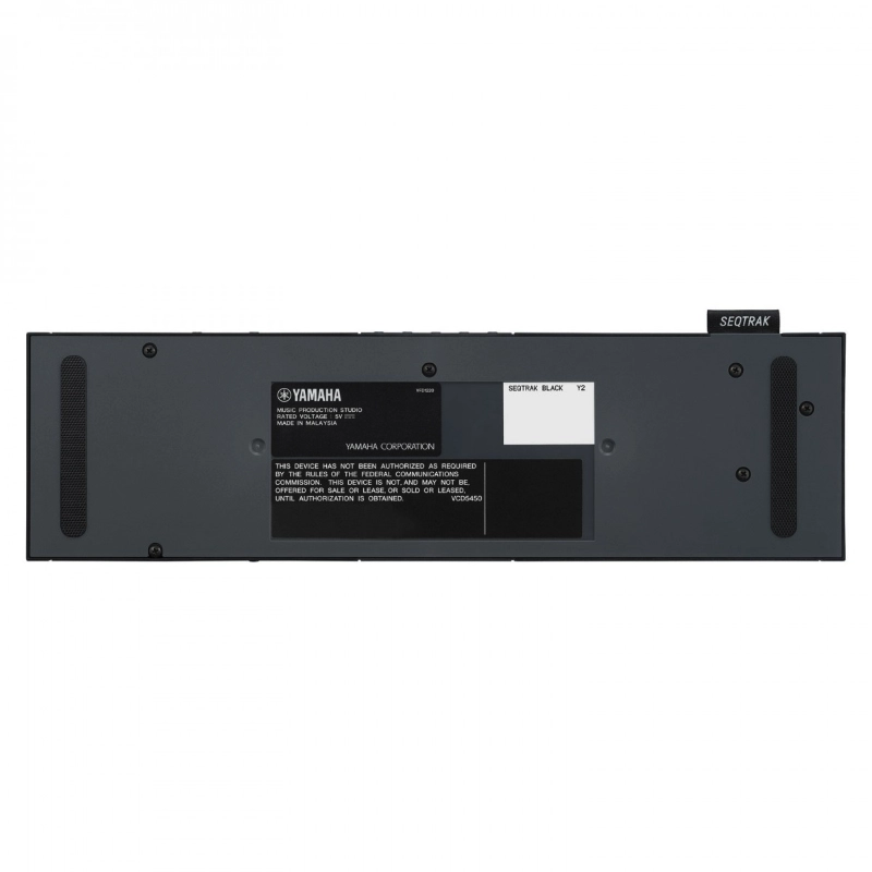 Yamaha SeqTrak Black Studio di Produzione Musicale Portatile Nero