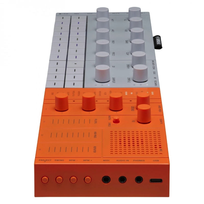 Yamaha SeqTrak Orange Studio di Produzione Musicale Portatile Arancione