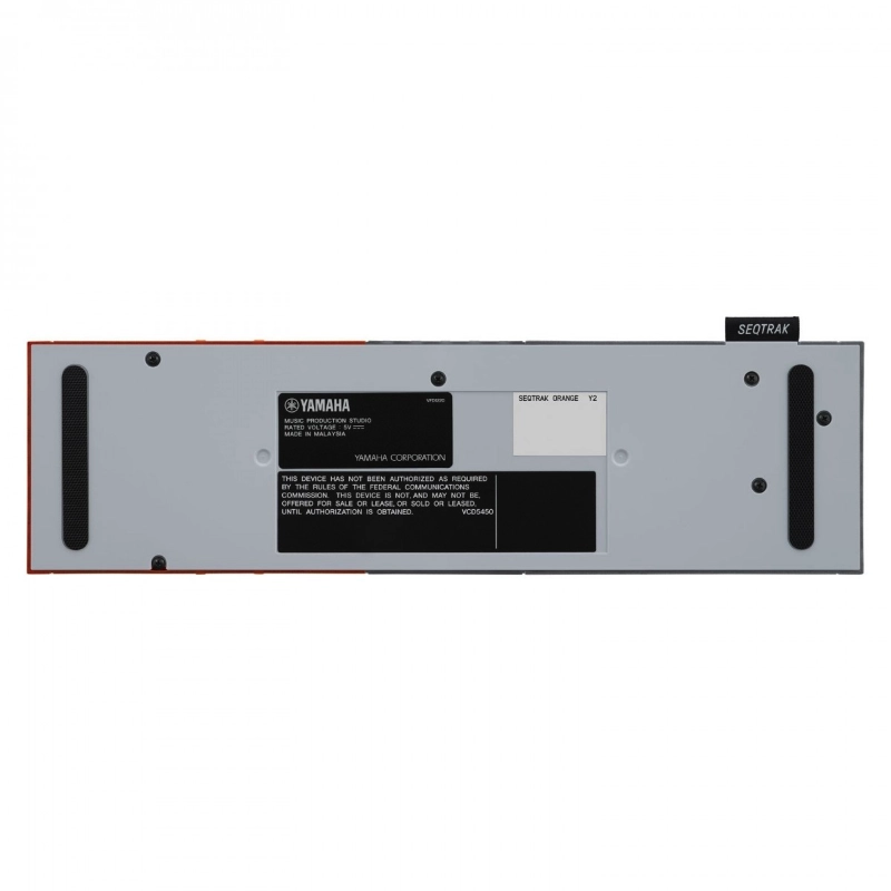 Yamaha SeqTrak Orange Studio di Produzione Musicale Portatile Arancione