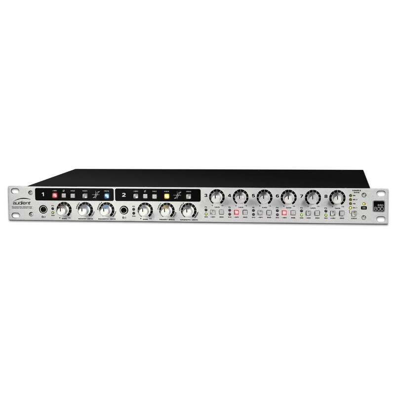 Audient ASP800 Preamplificatore Microfonico 8 Canali e Convertitore A/D con HMX e IRON
