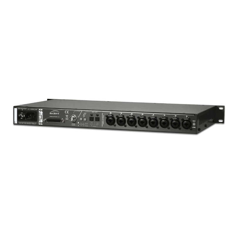 Audient ASP800 Preamplificatore Microfonico 8 Canali e Convertitore A/D con HMX e IRON