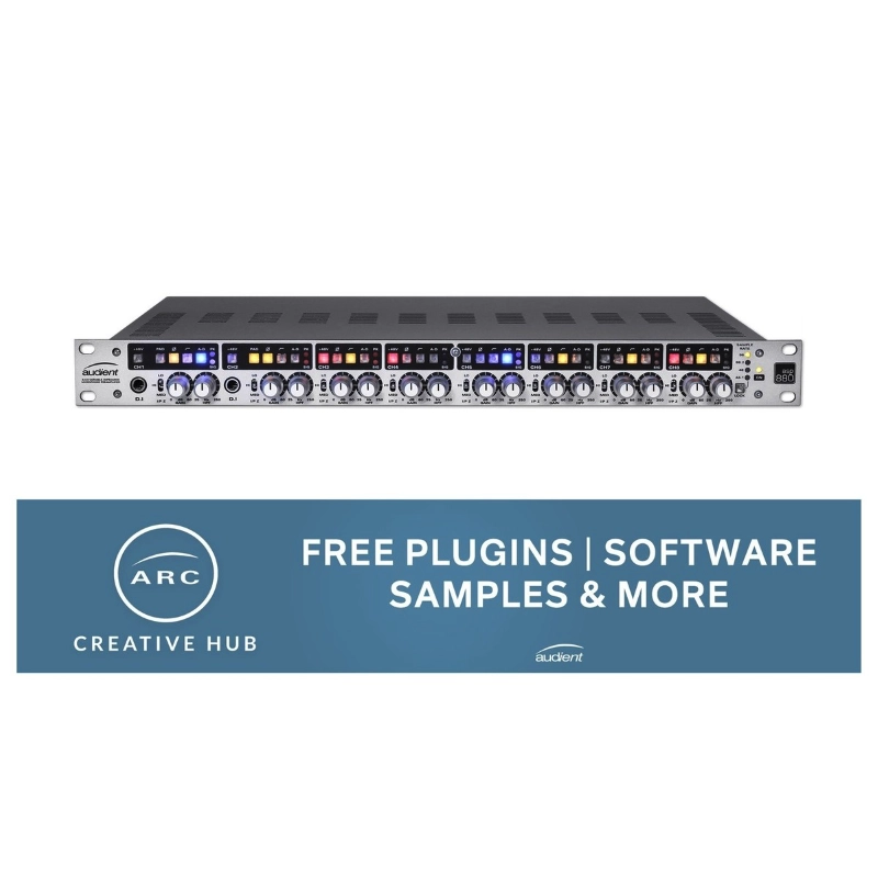 Audient ASP880 Preamplificatore Microfonico con Convertitore A/D